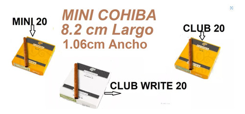 Cohiba Mini Habanos Originales Caja De  20 Tabaco