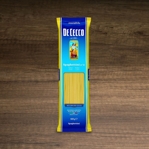 Imagen 3 de 7 de Pastas De Cecco Vermicelli N° 170 500g Importado Italia