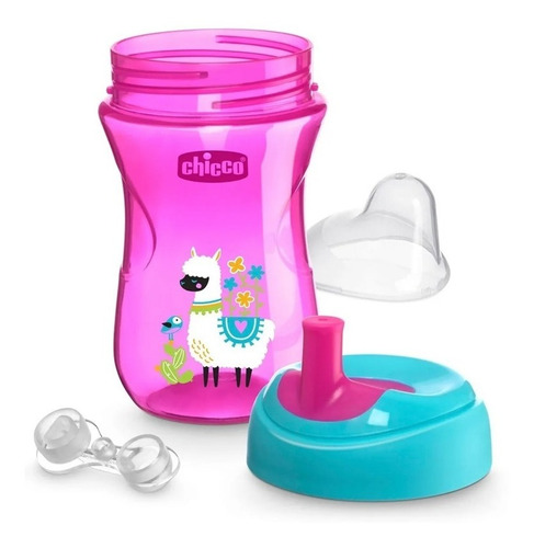 Vaso / Vasito Bebe 2 En 1 Chicco Advanced Cup 12m+