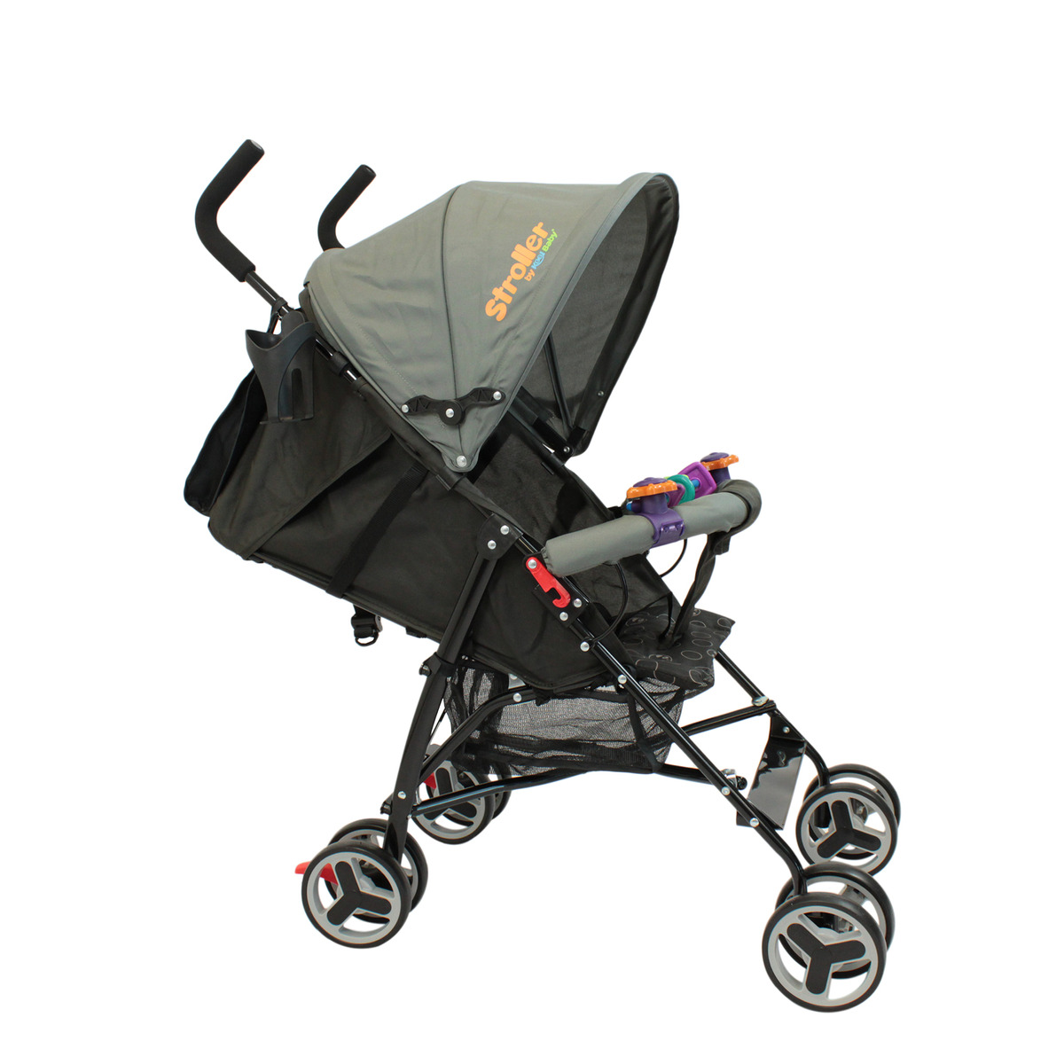 Carriola De Bastón Plegable Para Bebe Kool Baby Car-104 Gris