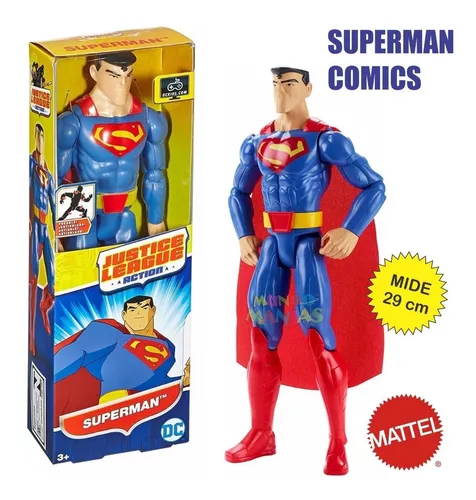 Rango plan de ventas Peregrinación Muñeco Liga Justicia Superman 29cm Orig Mattel Mundo Manias