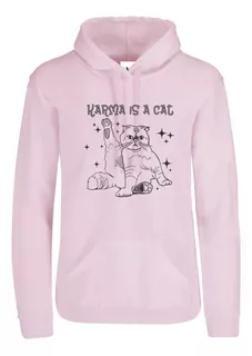 Sudadera Taylor Swift Karma Is A Cat Con Gorro