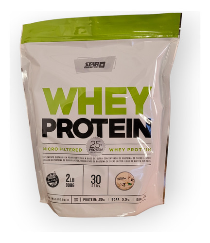 Proteína En Polvo, Whey Star Nutrition Doi Pack De 2l