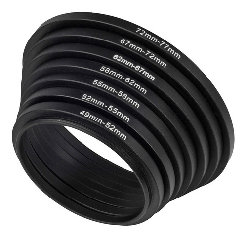 Imagen 1 de 10 de Adaptador De Anillo De Lente De 49 Mm A 77 Mm
