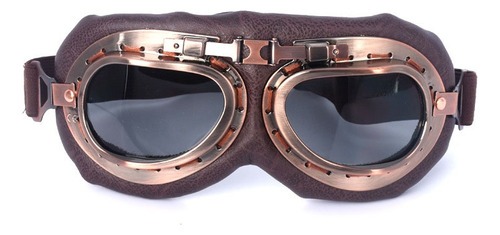 Aviator Gafas Biker Retro Vintage Casco Hd