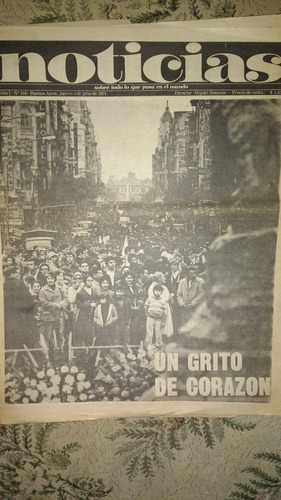 Diario Original Noticias Sepelio De Peron 4 De Julio 1974