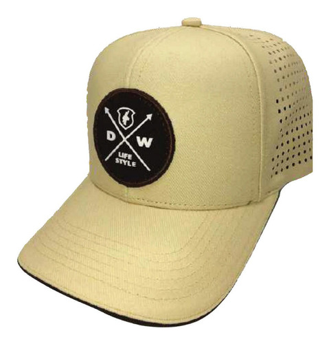 Boné Dock's Western Snapback Life Style Amarelo Claro