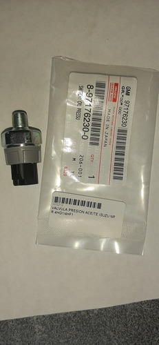 Valvula Sensor Presion De Aceite Npr 4hg1 4hf1 8-97176230-0