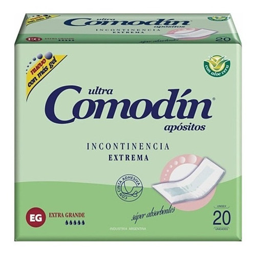 80 Apositos Comodin Para Adulto Incontinencia Extrema Eg