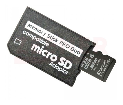 Adaptador Memoria Microsd A Pro Duo Psp - Factura A / B