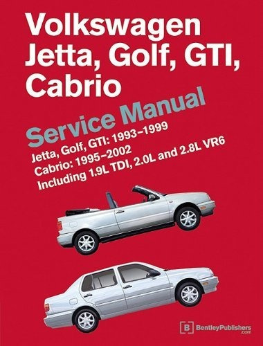 Book : Volkswagen Jetta, Golf, Gti 1993, 1994, 1995, 1996,.