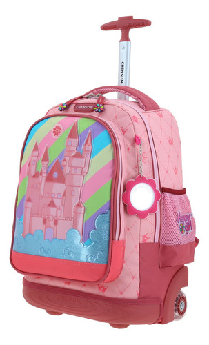 Mochila Chenson Ruedas Primaria Happy Girl Cast Hg66495-p