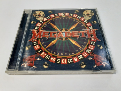 Capitol Punishment. The Megadeth Years - Cd 2000 Usa Ex 8/ 