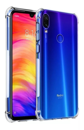 Imagen 4 de 10 de Funda Puntas Reforzadas + Vidrio Templado Xiaomi Note 5a