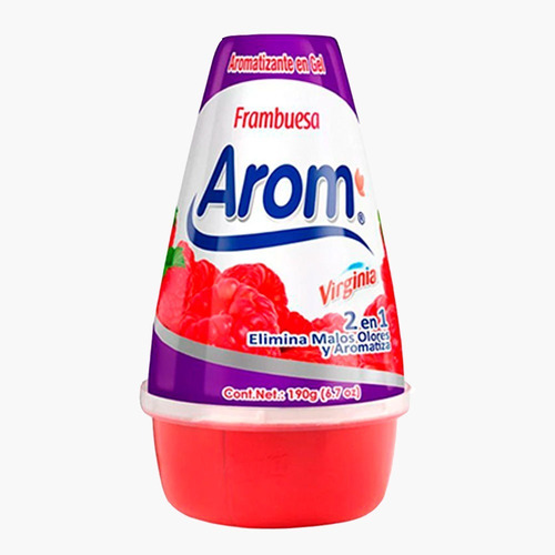 Virginia · Arom Aromatizante Gel Frambuesa