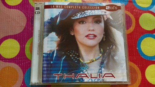 Thalia Cd La Mas Completa Coleccion 2 Cd's