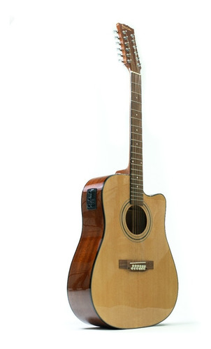 Guitarra Electroacústica Deviser L-12x Natural 12 Cuerdas Orientación de la mano Derecha