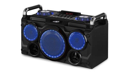 Parlante Sentey Gang Punk 5000w Wireless Bt Fm Rgb Karaoke
