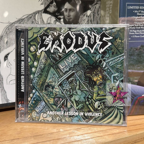 Cd Exodus Another Lesson In Violence Eu Import. Remasterizado