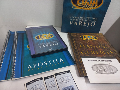 Kit Loja Show Box - Com Livro Apostilas E Dvd (Usado)