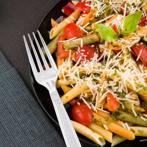 7 Pulgadas De Plata Tenedor De Plástico - Perfecto Para Cate