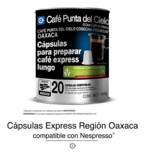 3 Latas De Cápsulas De Café Espresso Oaxacacafépuntadelcielo