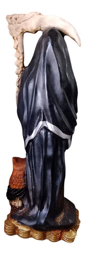 Santísima Muerte De Tiempo 37 Cm Negro