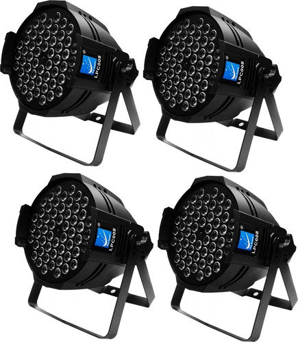 Tacho Par Led 54x3w Lpc007 Bigdipper Pack 4 Unid Eventos