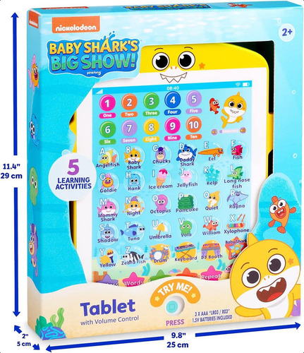 Tableta Wowwee Con Espectáculo Digital De Tiburones Bebés
