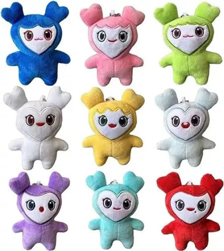 Juego De 9 Llaveros De Peluche Twice Cute, K-pop, Regalos