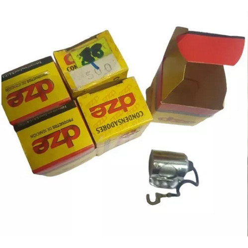 5 Condensador Capacitor Dze 500 Moto Auto Varios Universal