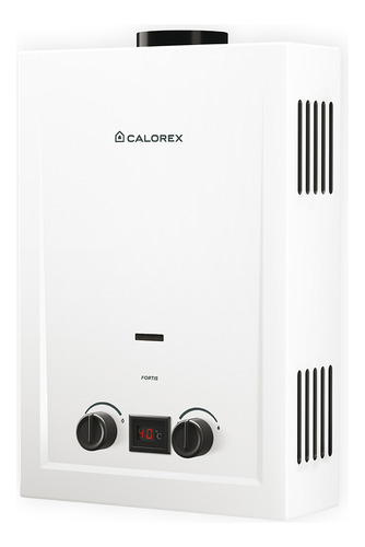 Boiler Calentador Instantaneo Basic 1 Serv Calorex Fortis 6l Color Blanco Tipo De Gas Gn