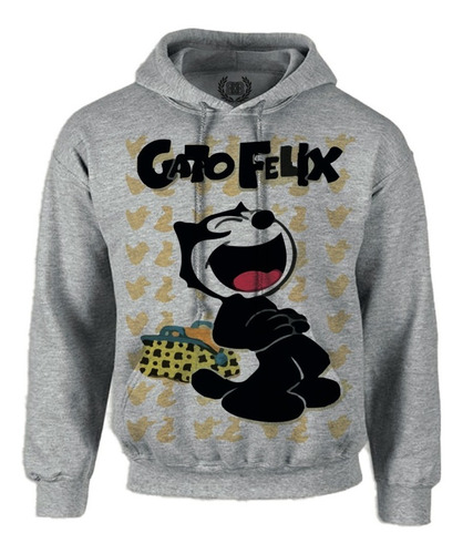 Sudadera Felix El Gato Caricatura Retro Economica