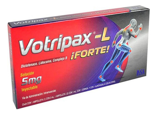 Votripax-l Forte 5 Mg Solución Inyectable