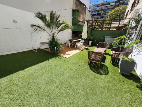 Venta Apartamento Tres Dormitorios Con Patio Y Garage En Pocitos