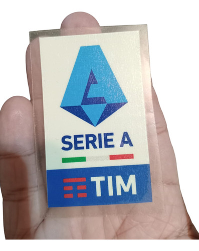 Parche Serie A Tim Liga Italiana - Estampado En El Acto