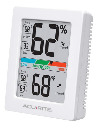 Monitor Acurite De Humedad Y Temperatura Interior 01083m