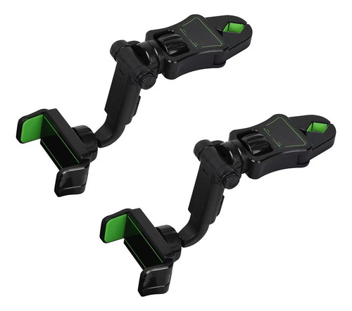 Soporte Para Teléfono Con Espejo Retrovisor De Coche 2pcs
