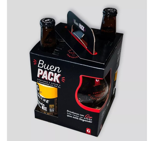 Cerveza Artesanal Goyeneche Gift Pack + 2 Copas