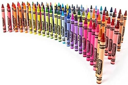 Crayola 64 Crayones Colores Surtidos Con Sacapunta Incluido