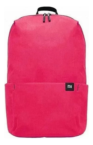 Mochila Mi Casual Daypack 10l Xiaomi Color Rosa Diseño De La Tela Liso