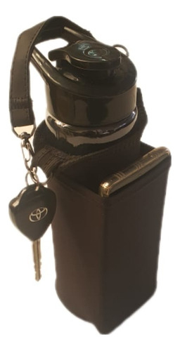 Bolsa Garrafa De Água Academia Com Imã Porta Celular E Chave