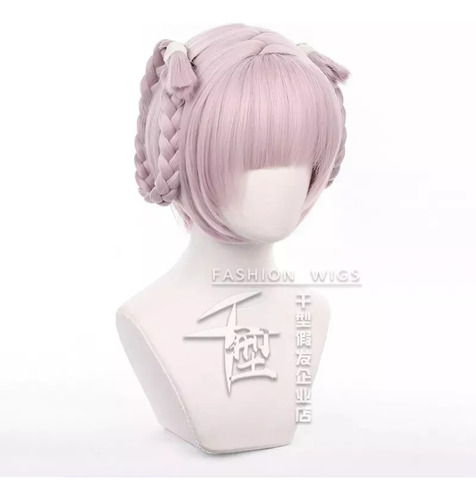 Peluca Para Cosplay Nanakusa Nazuna De Call Of The Night32cm