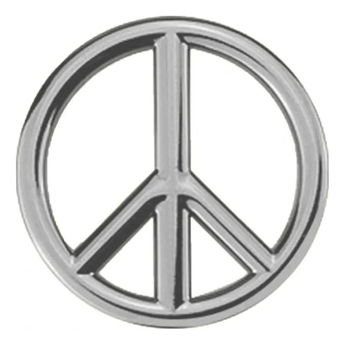 Car Anti-war Peace Sign 3d Metal Stickers