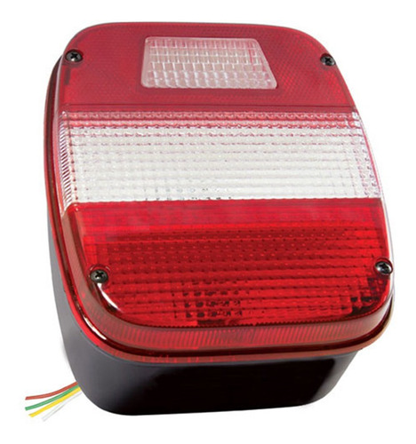 Faro Trasero Ford Cargo Rojo/blanco Sin Matricula