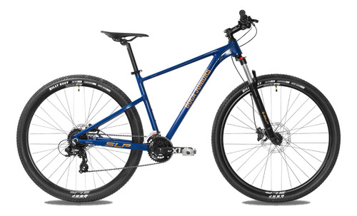 Bicicleta Boca Slp Mtb 100 Pro R29 Fr Hidráulico Azul - Amarillo M