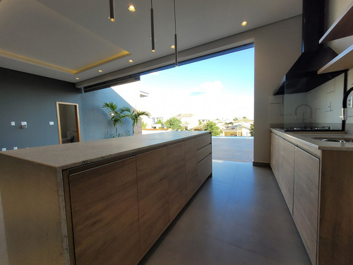 Imagem 11 de 29 de Casa À Venda Em Indaiatuba! Projeto Moderno, Espaço Gourmet E Piscina Com Borda Infinita Com Vista Espetacular! - Ca00170 - 70266774