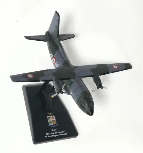Miniatura Diecast 1/250, Alenia G 222, Italia