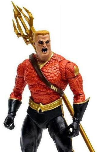 Aquaman Flashpoint Build-a Gold Label Mcfarlane Toys