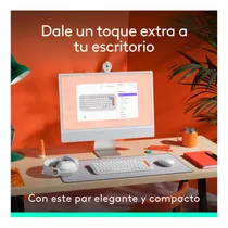 Comprar Kit Teclado Y Mouse Logitech Pop Icon, Español Mouse Blanco Teclado Blanco